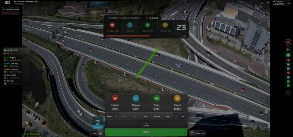 Imagen de juego de CCTV.